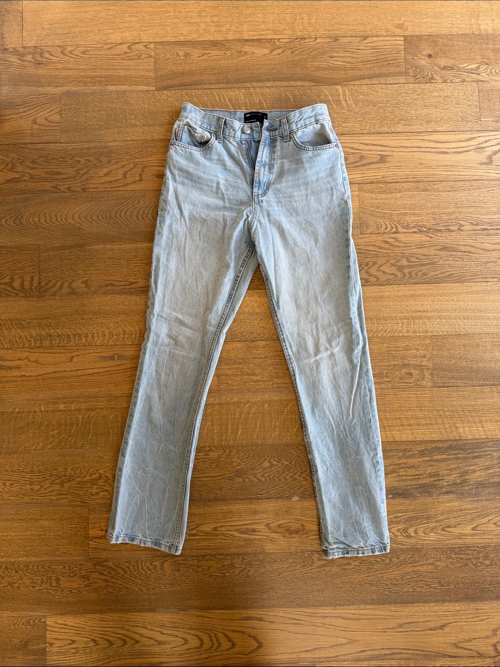 ASOS Light Wash Straight Leg Jeans